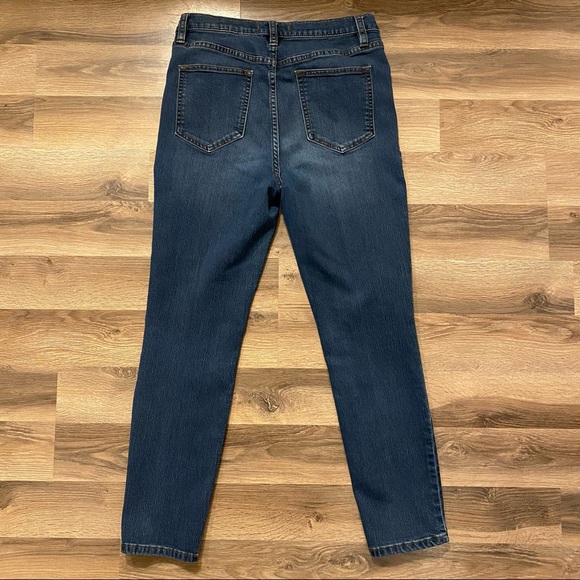 Free People High Waisted Skinny Jeans - Picture 2 of 3